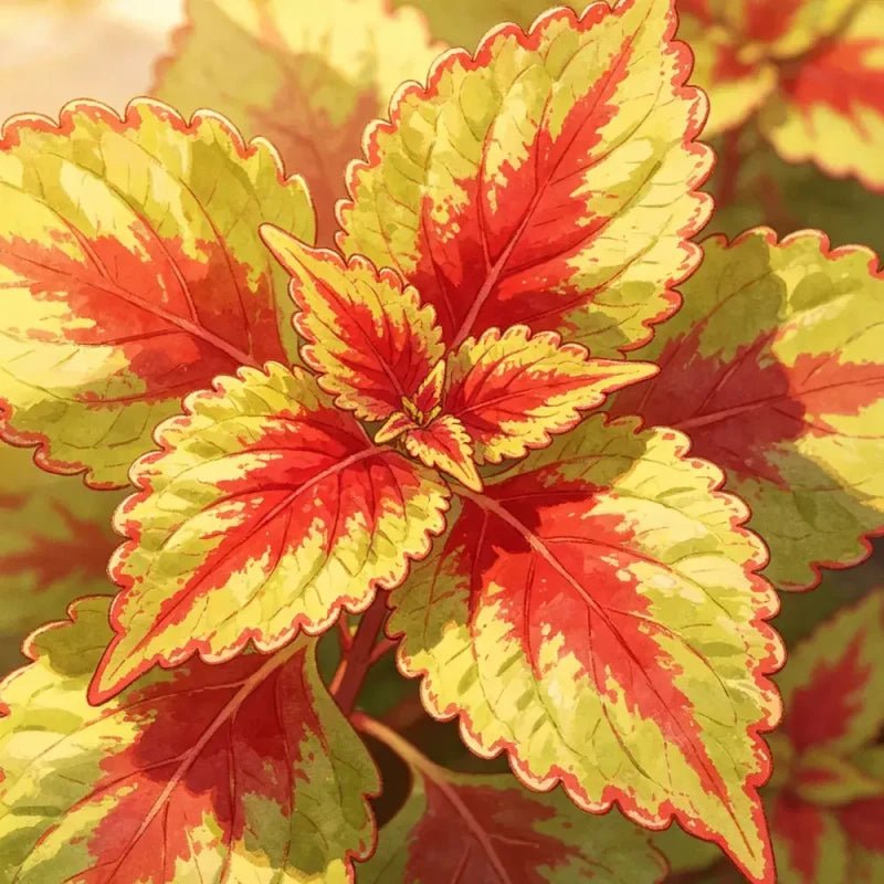 Lace Red Heart Coleus Seeds - Verdseeds