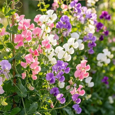 Mixed Color Perennial Sweet Pea Seeds - Verdseeds