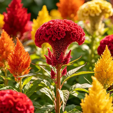 Head Shaped Mixed Color Cockscomb Seeds - Verdseeds