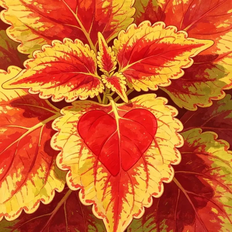 Lace Red Heart Coleus Seeds - Verdseeds