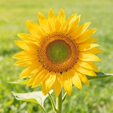 Lemon yellow green heart Sunflower Seeds - Verdseeds