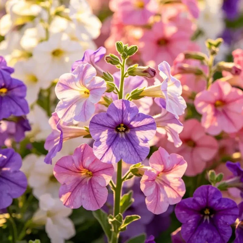 Mixed Color Flowering Tobacco (Nicotiana alata) Seeds - Verdseeds