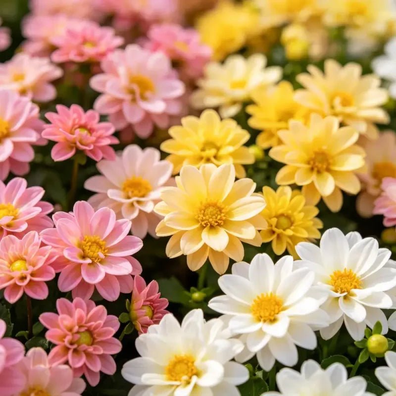 Mixed Color Mini Dahlia Seeds - Verdseeds