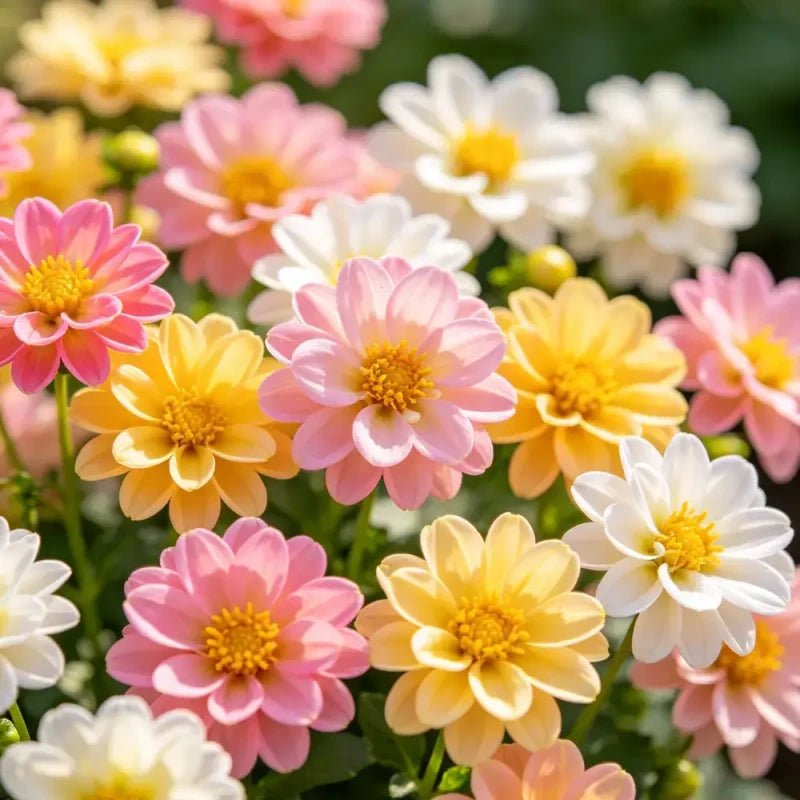 Mixed Color Mini Dahlia Seeds - Verdseeds