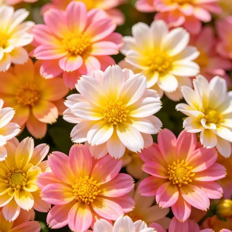 Mixed Color Mini Dahlia Seeds - Verdseeds