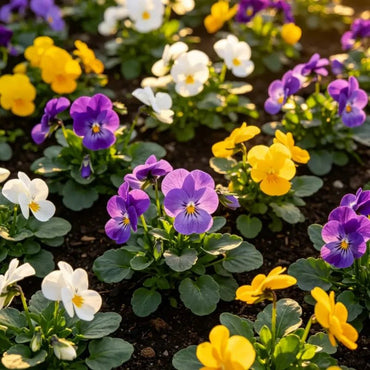 Mixed Color Pansy Seeds - Verdseeds