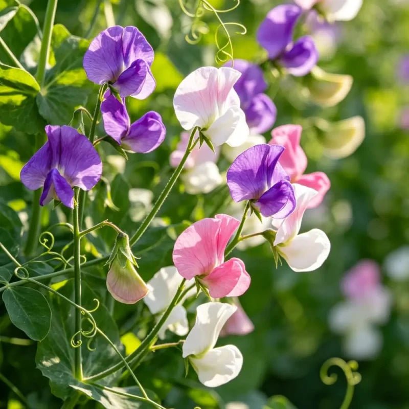 Mixed Color Perennial Sweet Pea Seeds - Verdseeds