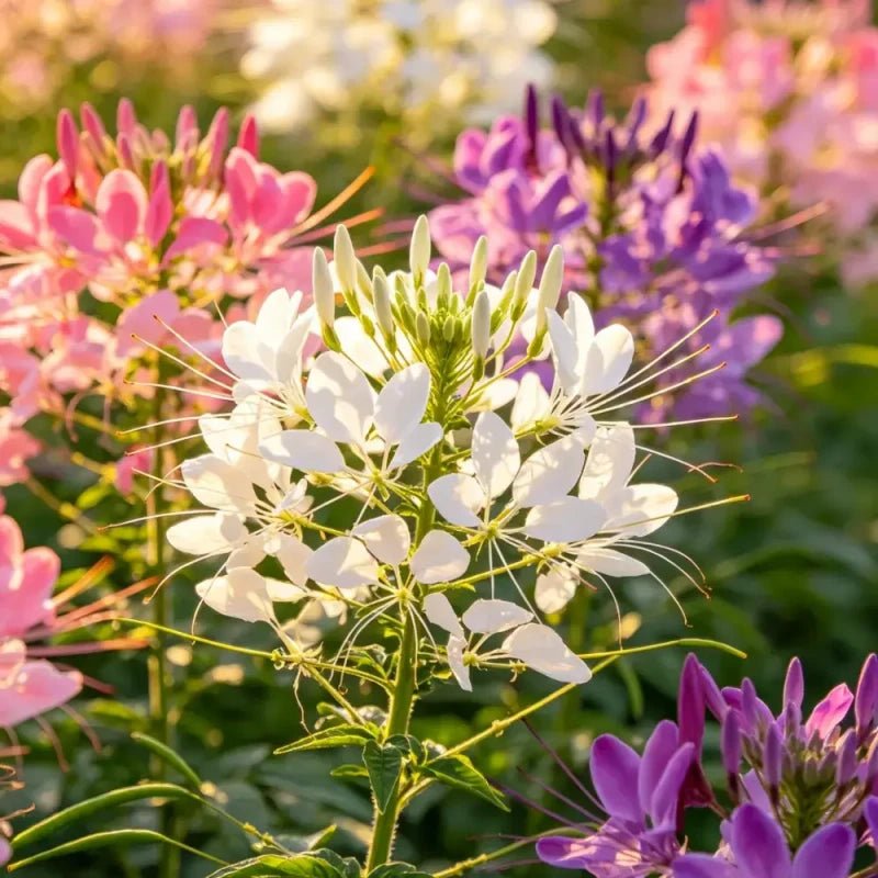 Mixed Color Spider Flower Seeds - Verdseeds