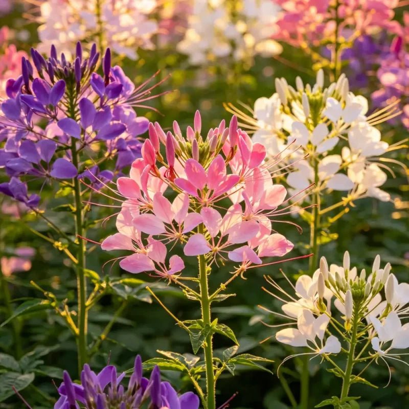 Mixed Color Spider Flower Seeds - Verdseeds