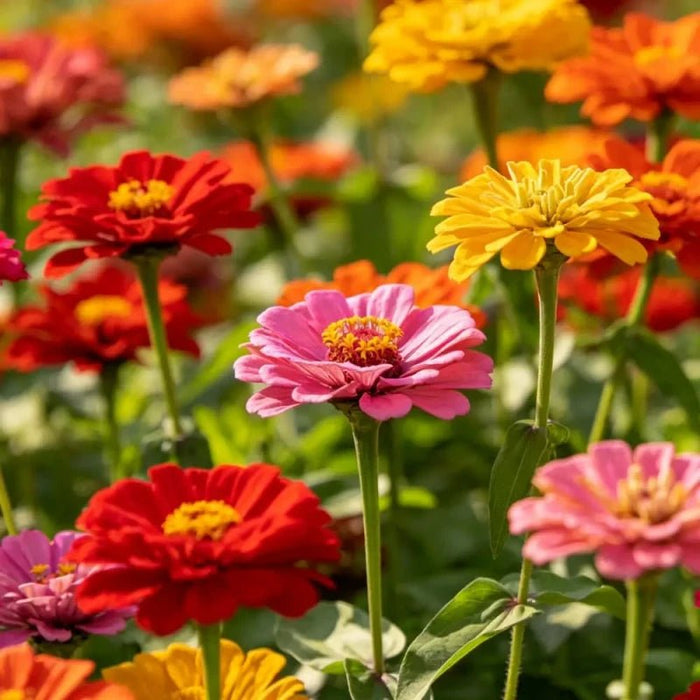 Mixed Color Zinnia Seeds - Verdseeds