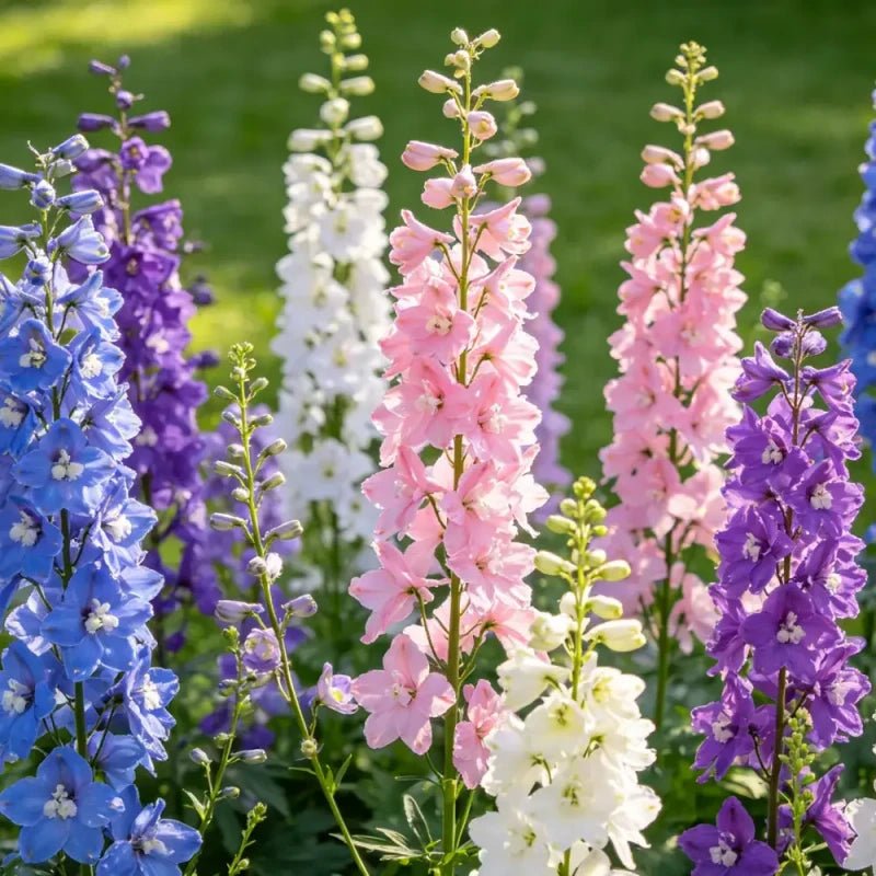 Mixed Delphinium Seeds - Verdseeds