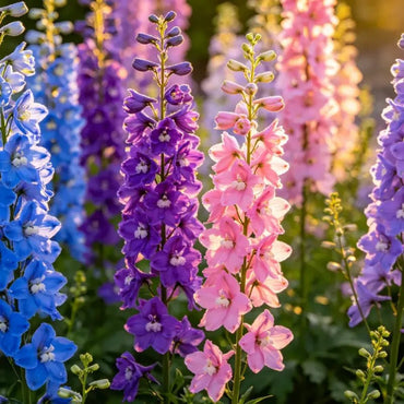 Mixed Delphinium Seeds - Verdseeds