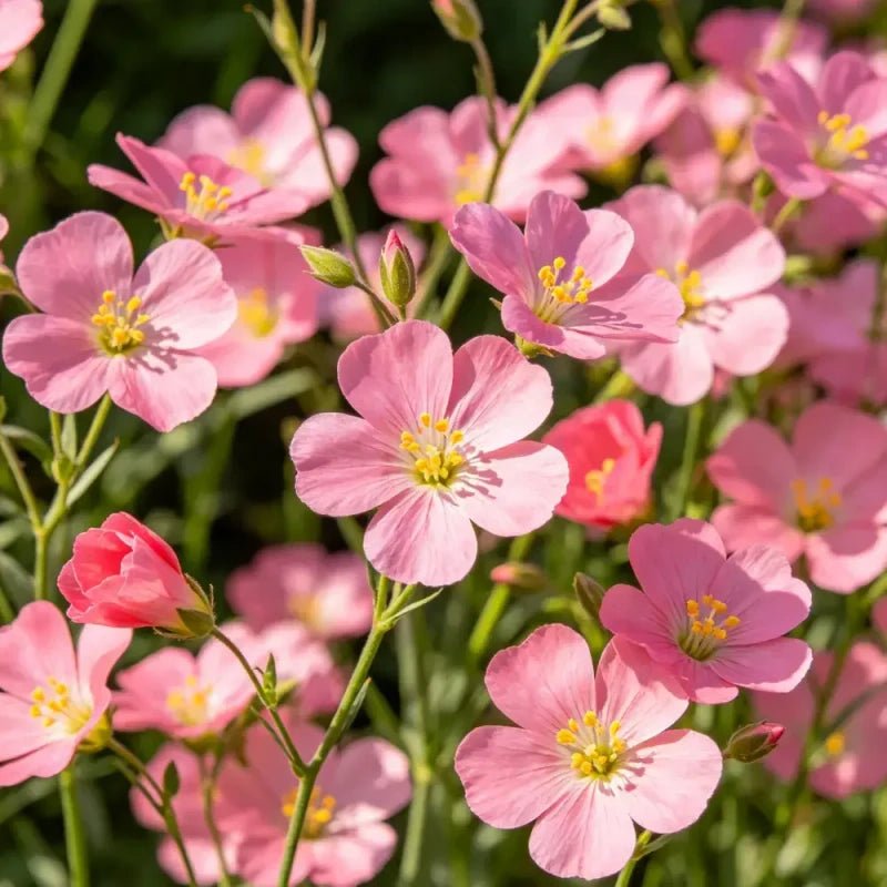 Pink Corn Cockle Seeds - Verdseeds