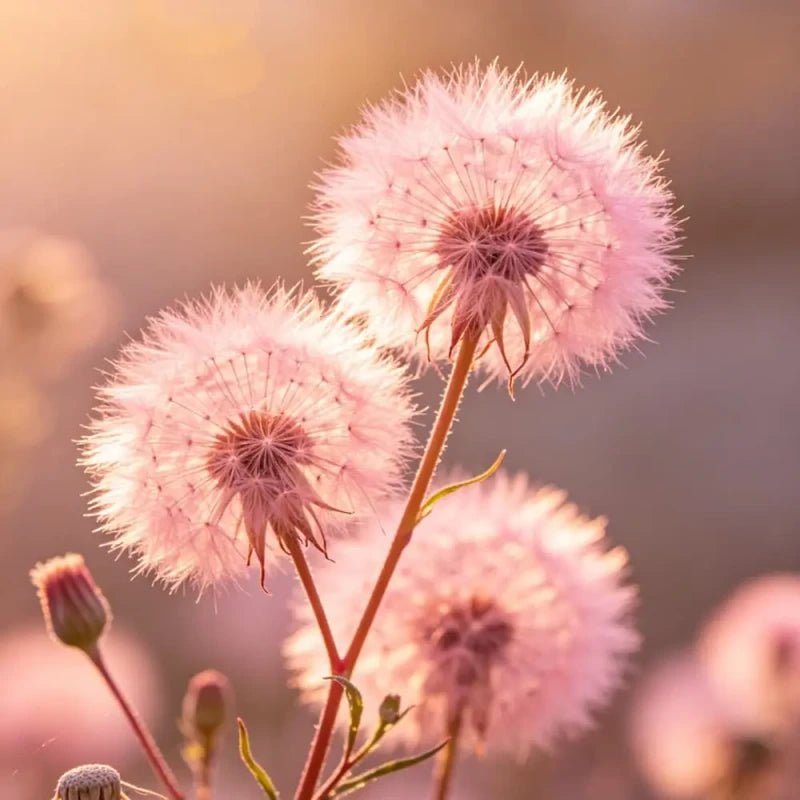 Pink Dandelion Seeds - Verdseeds