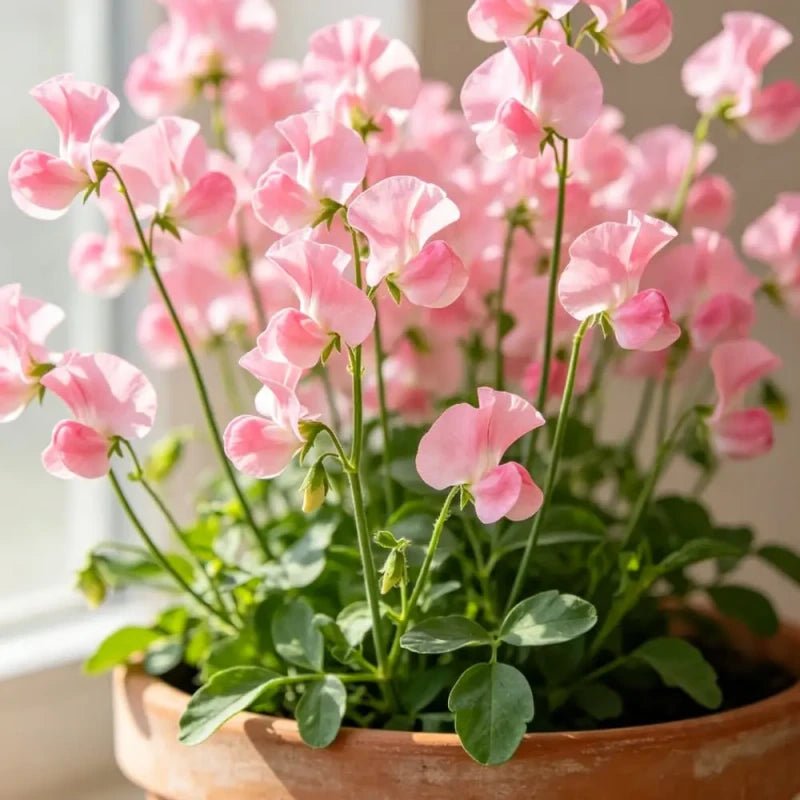 Pink Potted Sweet Pea - Verdseeds
