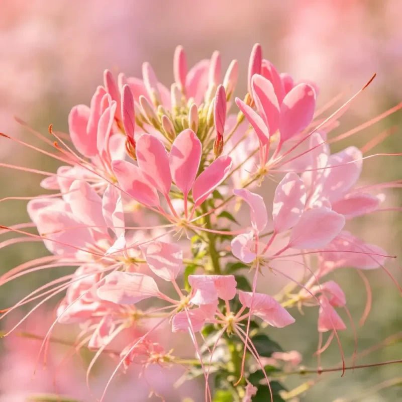 Pink Spider Flower Seeds - Verdseeds