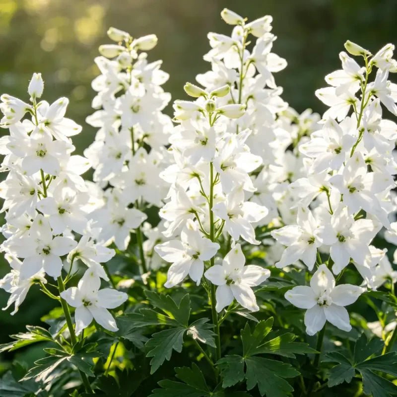 White Delphinium Seeds - Verdseeds