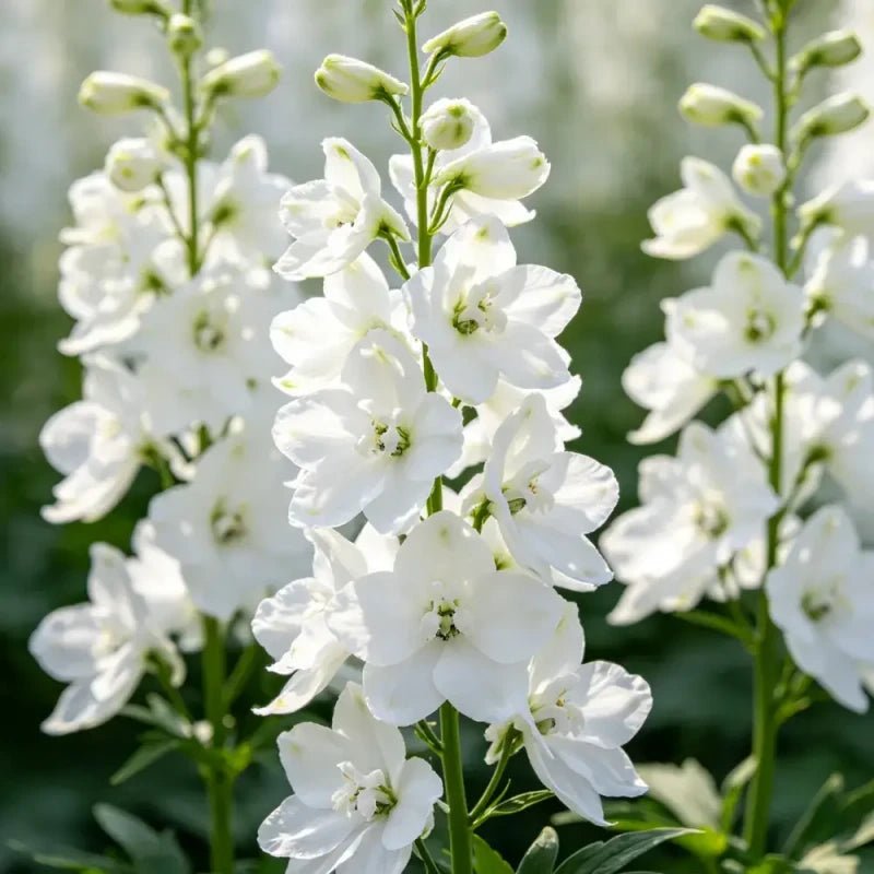 White Delphinium Seeds - Verdseeds