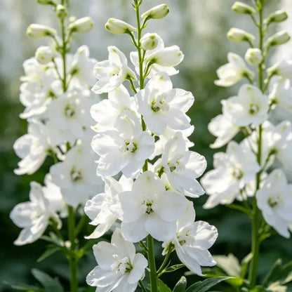 White Delphinium Seeds - Verdseeds