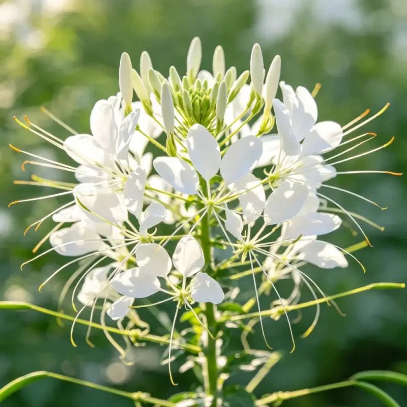 White Spider Flower Seeds - Verdseeds