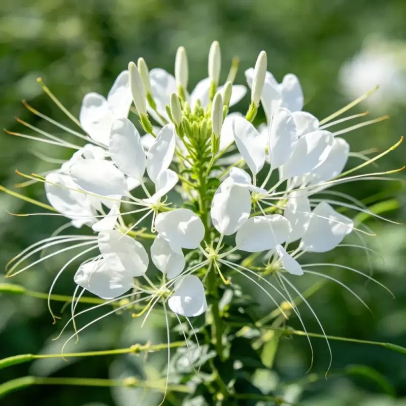 White Spider Flower Seeds - Verdseeds